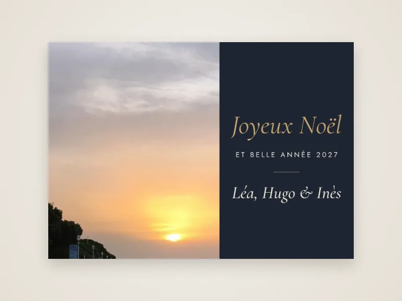 Carte de vœux personnalisée 2027 : 25 idées de textes, du sobre au drôle